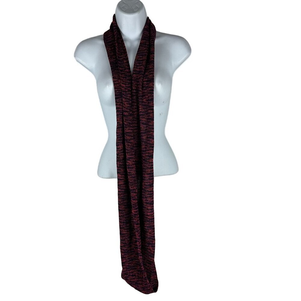 Mudd Women's Infinity Scarf - One Size Knit Multicolor Acrylic & Polyester Blend